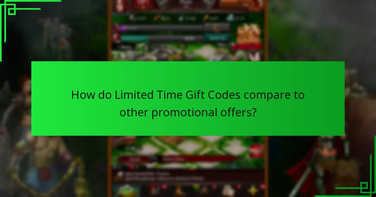 What are the benefits of using Limited Time Gift Codes?