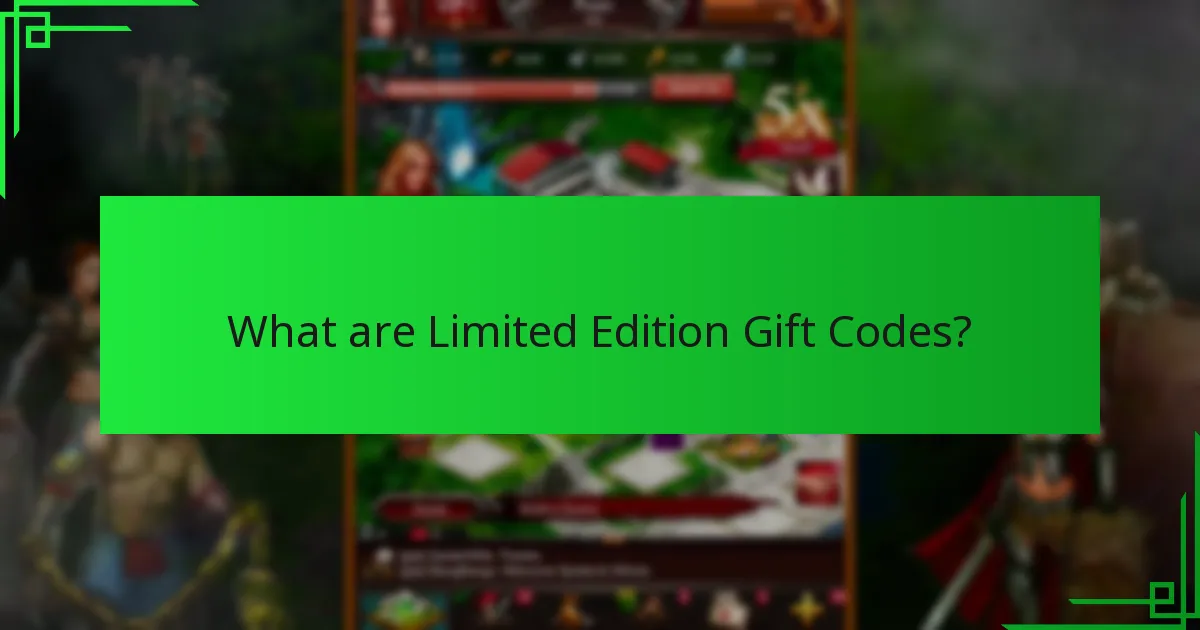 How do Limited Edition Gift Codes compare to other gift codes?