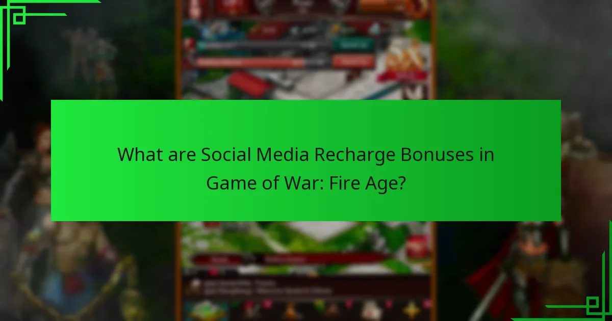 How do Social Media Recharge Bonuses compare to other bonuses?
