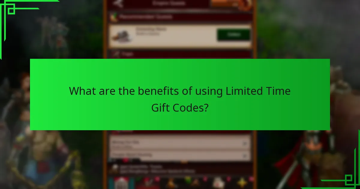 How do Limited Time Gift Codes compare to other promotional offers?