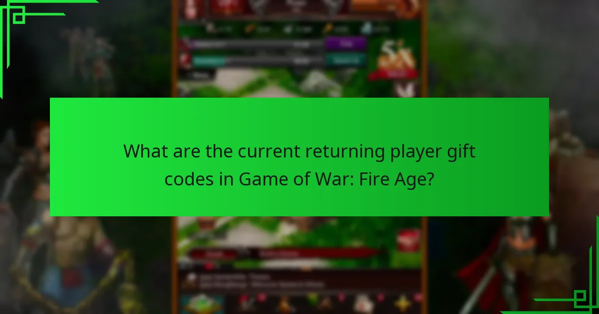 When do returning player gift codes expire?