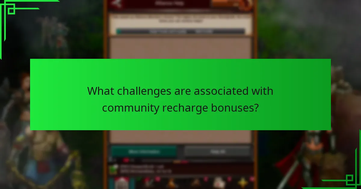 Which platforms offer community recharge bonuses?